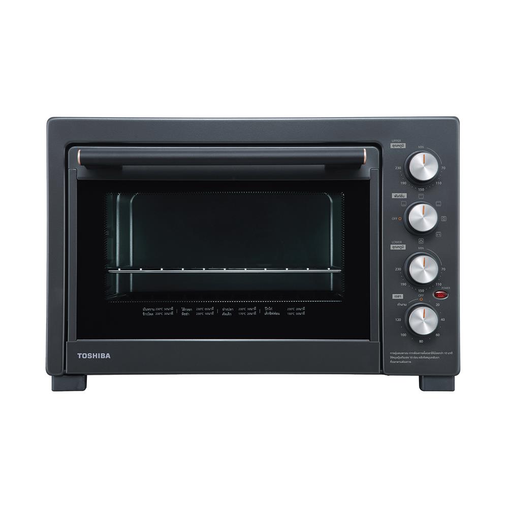 เตาอบเล็กแมนนวล TOSHIBA TL-MC40EZF 40 ลิตร สีเทา