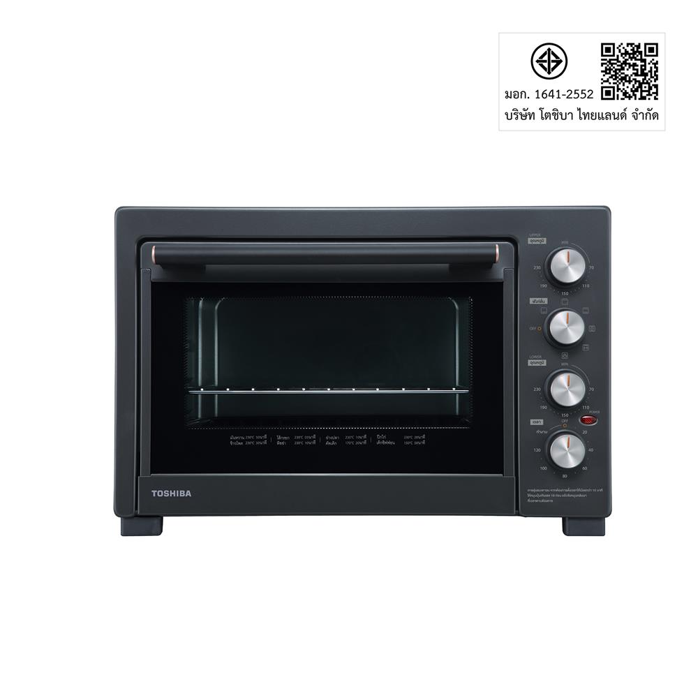 เตาอบเล็กแมนนวล TOSHIBA TL-MC40EZF 40 ลิตร สีเทา