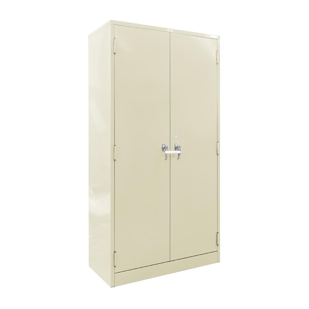 ตู้เหล็กสูง 2 บาน SURE LK-1 สีครีม