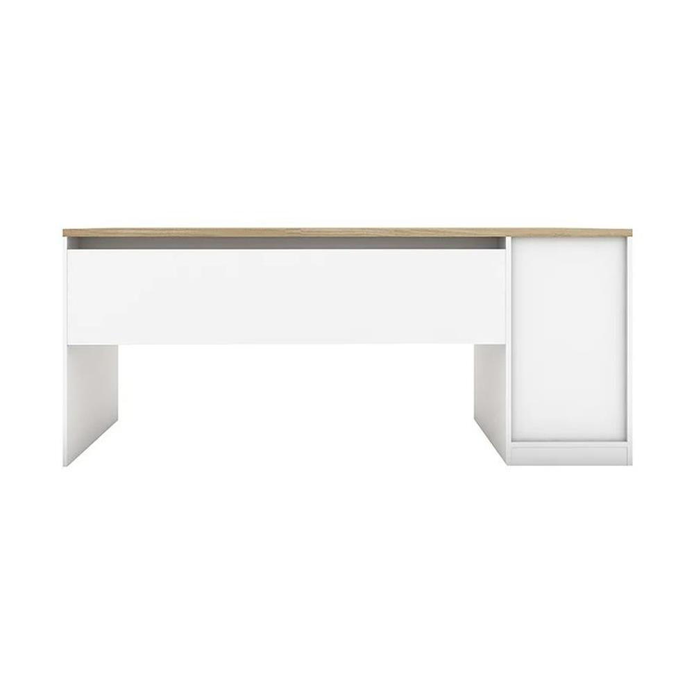 โต๊ะทำงานไม้ KONCEPT KC-PLAY GAMO 19211910 สีลินด์เบิร์กโอ๊ค/ขาว