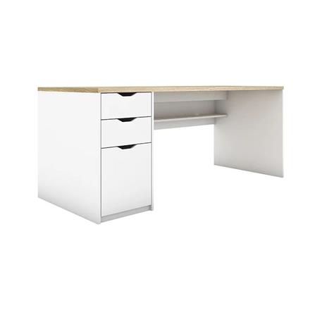 โต๊ะทำงานไม้ KONCEPT KC-PLAY GAMO 19211910 สีลินด์เบิร์กโอ๊ค/ขาว_3