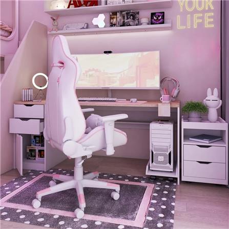 โต๊ะทำงานไม้ KONCEPT KC-PLAY GAMO 19211910 สีลินด์เบิร์กโอ๊ค/ขาว_7