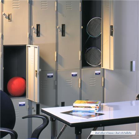 ตู้ล็อกเกอร์ 6 ประตู SURE LK-006 สีครีม_4