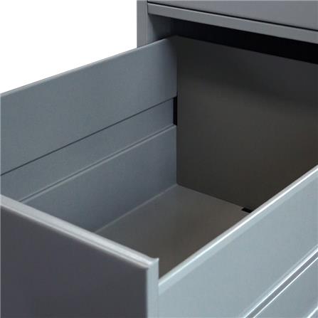 ตู้เอกสารเหล็กสูง 4 ลิ้นชัก SURE FC-314 สีเทาเข้ม_1