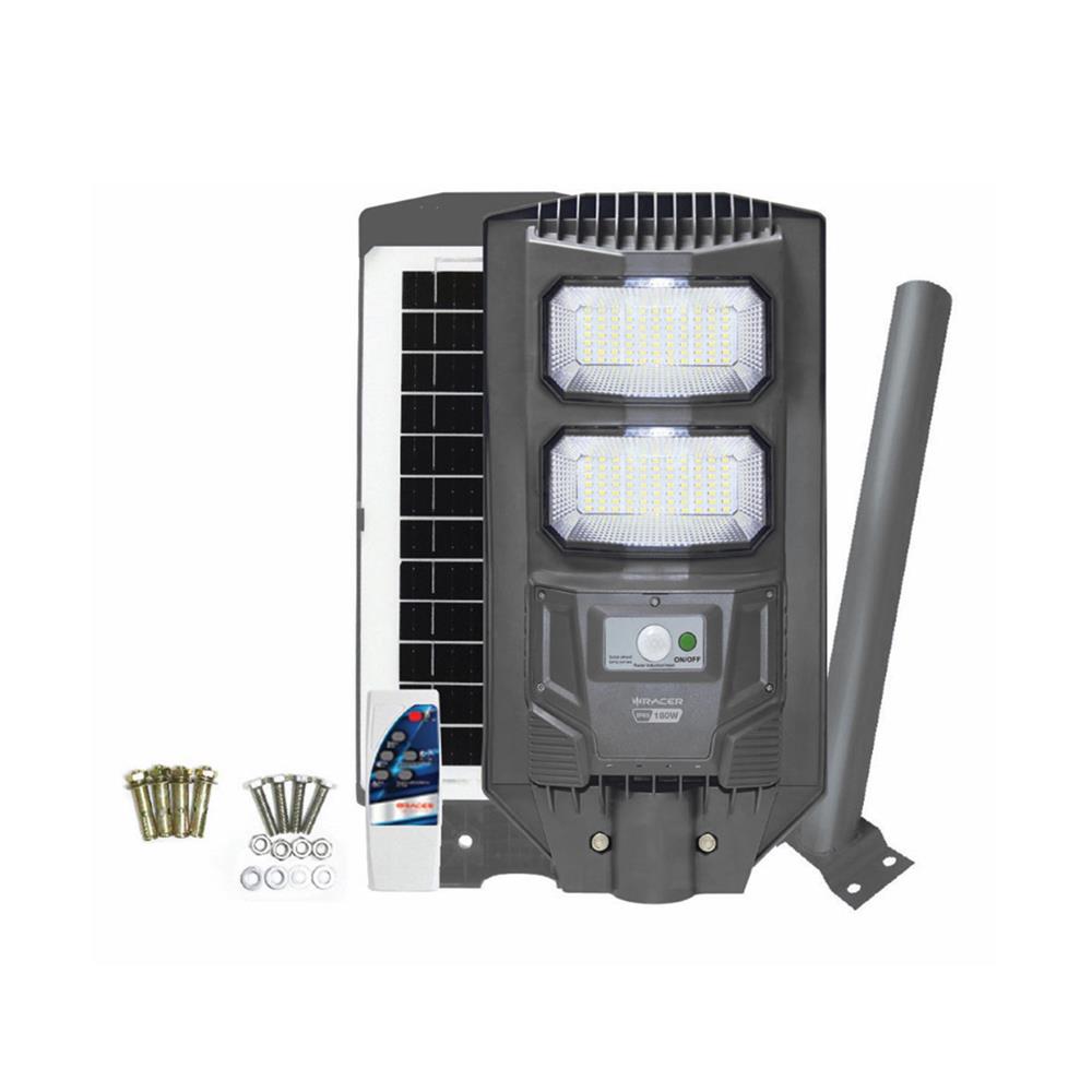 ไฟถนน SOLAR RACER STREET LIGHT 180 วัตต์ DAYLIGHT สีเทา
