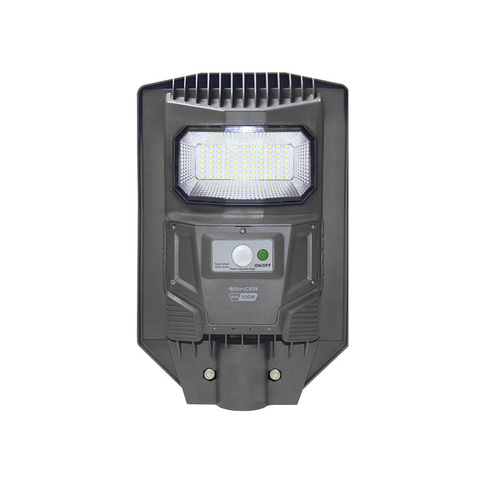 ไฟถนน SOLAR RACER STREET LIGHT 100 วัตต์ DAYLIGHT สีเทา