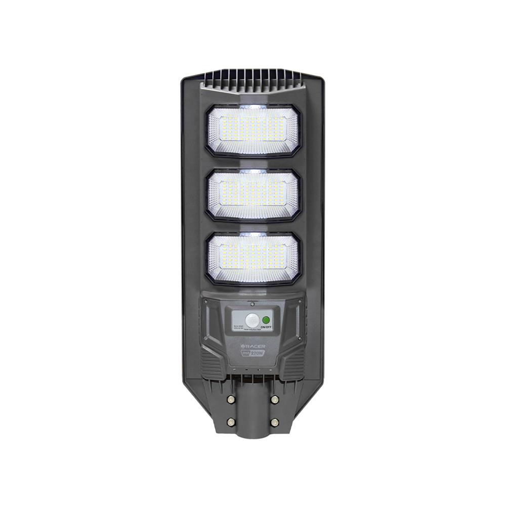 ไฟถนน SOLAR RACER STREET LIGHT 270 วัตต์ DAYLIGHT สีเทา