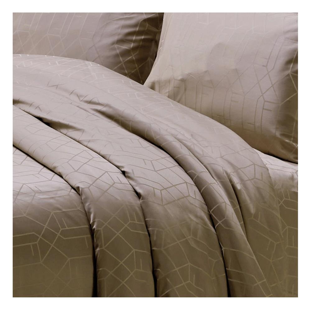 ชุดผ้าปูที่นอน 6 ฟุต 5 ชิ้น JESSICA JACQUARD 21039-QS767-1