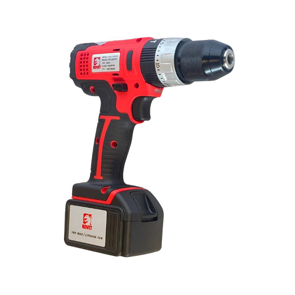 สว่านไร้สาย KOVET KV-2001H 10 มม. 18 โวลต์