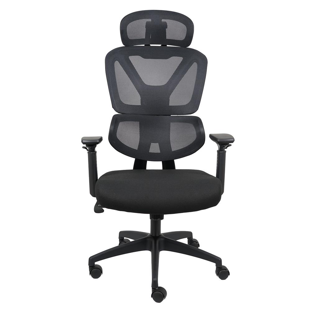 เก้าอี้สุขภาพ MODENA ERGO FIT NET สีดำ