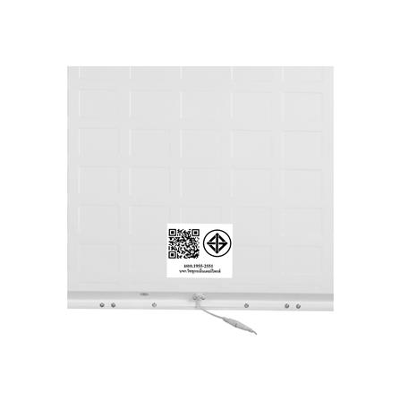 โคมฝังฝ้า LED CARINI PANEL NYPL66RE 40 วัตต์ 60X60 ซม. DAYLIGHT_5