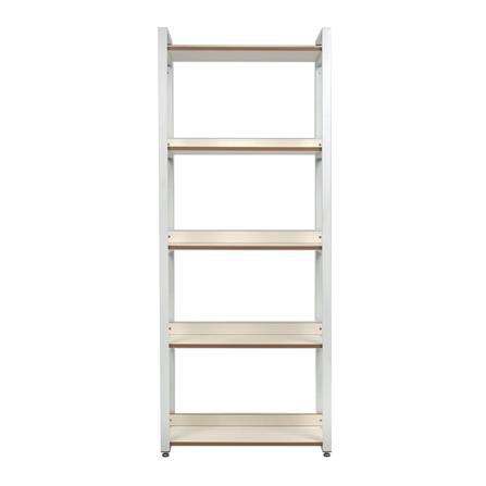 ชั้นวางของโล่ง 5 ชั้น FURDINI ROEL 80 ซม. สีน้ำตาล/ขาว_1