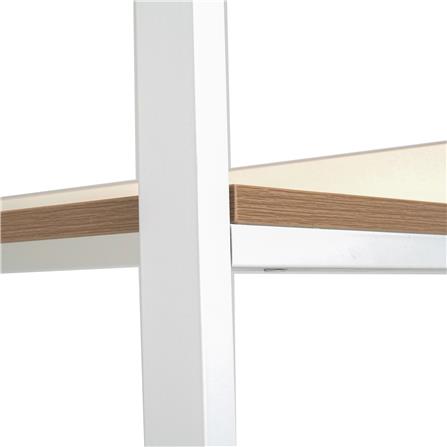 ชั้นวางของโล่ง 5 ชั้น FURDINI ROEL 80 ซม. สีน้ำตาล/ขาว_4