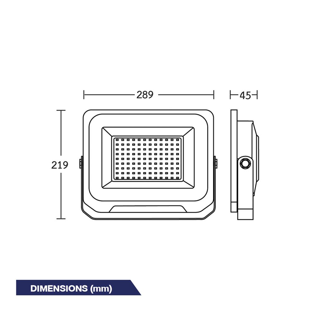สปอตไลท์ภายนอก LED BEC SPEED 100 วัตต์ DAYLIGHT