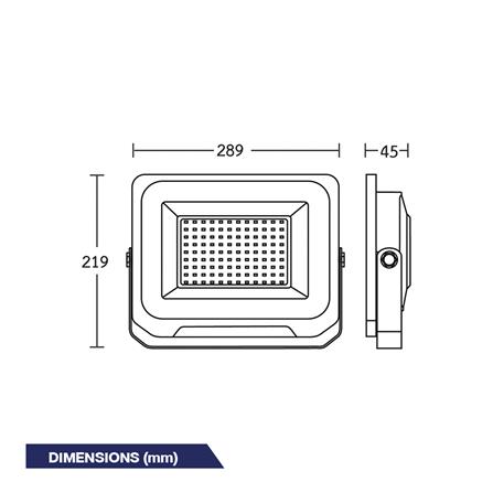 สปอตไลท์ภายนอก LED BEC SPEED 100 วัตต์ DAYLIGHT_4