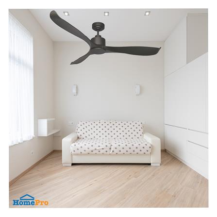 พัดลมไม่มีโคมไฟ WINFAVOUR DC51 56 นิ้ว สีดำ_2