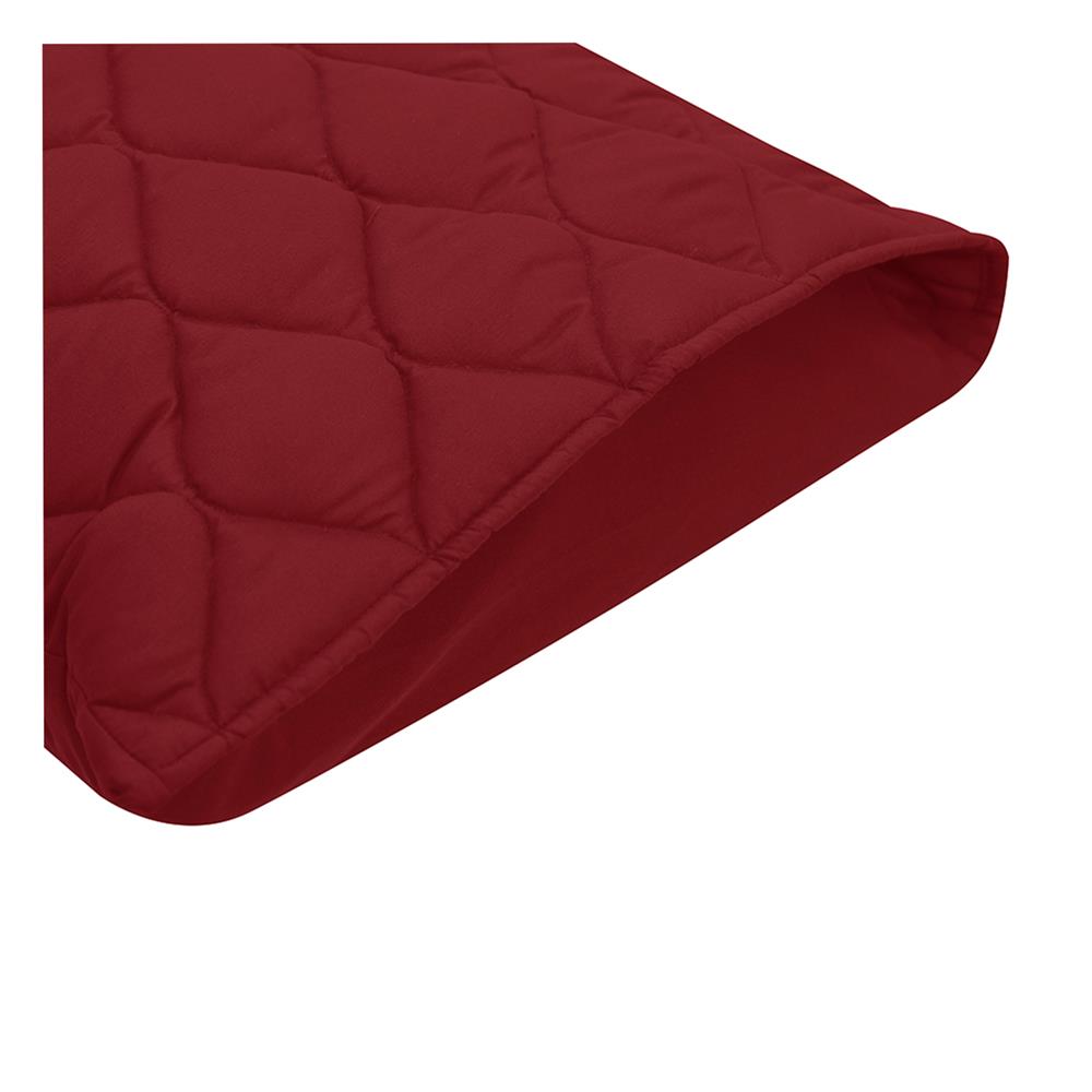 ปลอกหมอนหนุนกันเปื้อน PICASSO สี DARK RED แพ็ก 2 ชิ้น