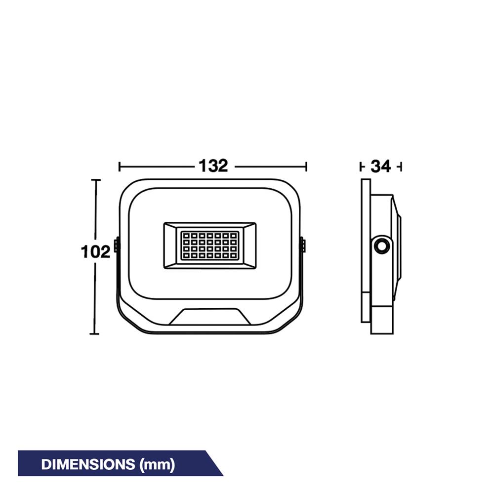 สปอตไลท์ภายนอก LED BEC SPEED 30 วัตต์ DAYLIGHT