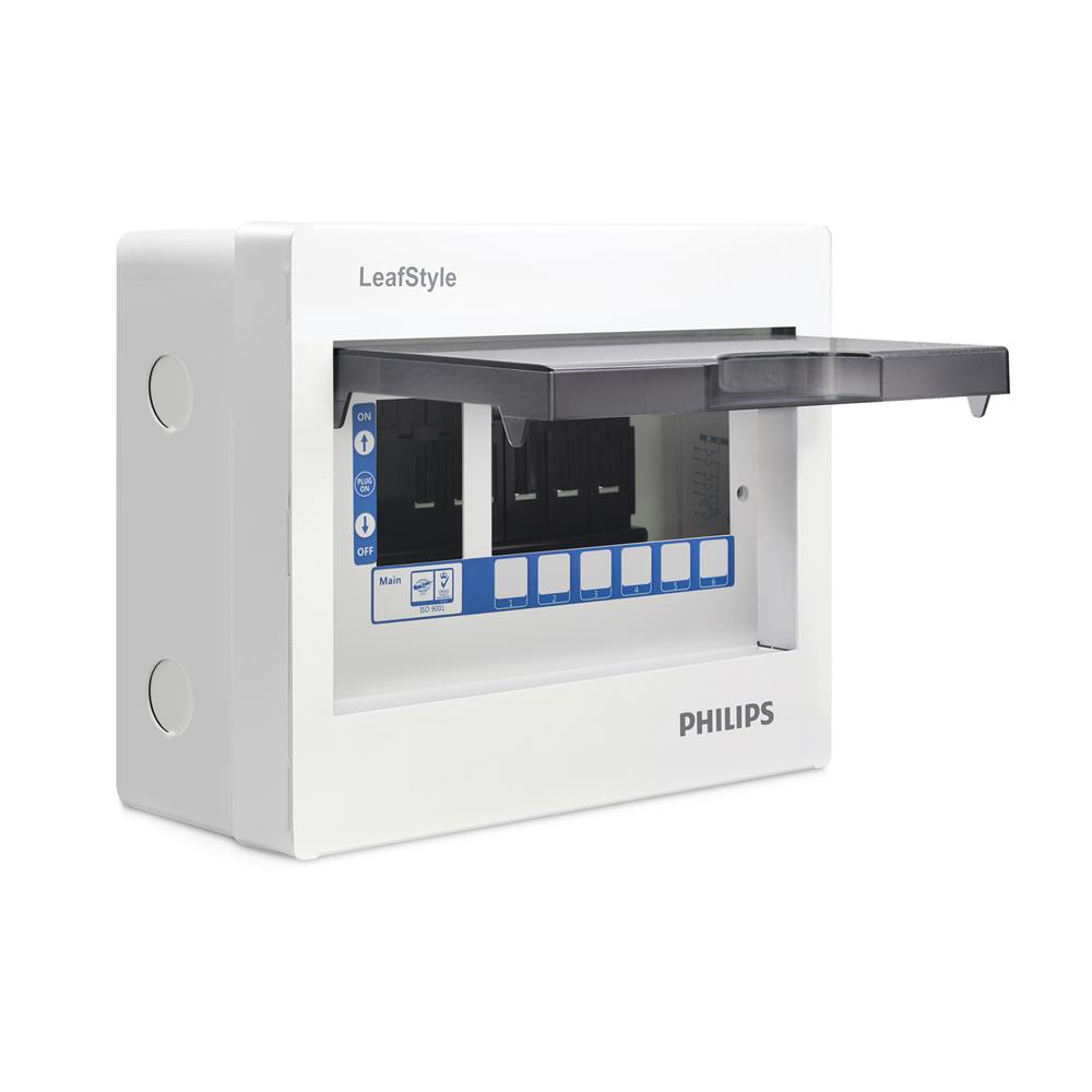 ตู้คอนซูมเมอร์ยูนิต 6 ช่อง PHILIPS LEAFSTYLE