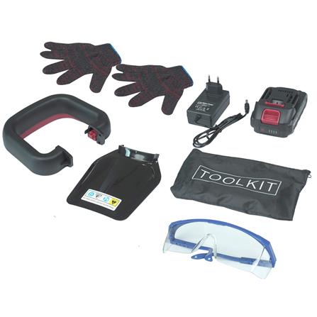 เครื่องตัดแต่งพุ่มไร้สาย (พร้อมแบตเตอรี่) MATALL HBHL2001 20 โวลต์_5