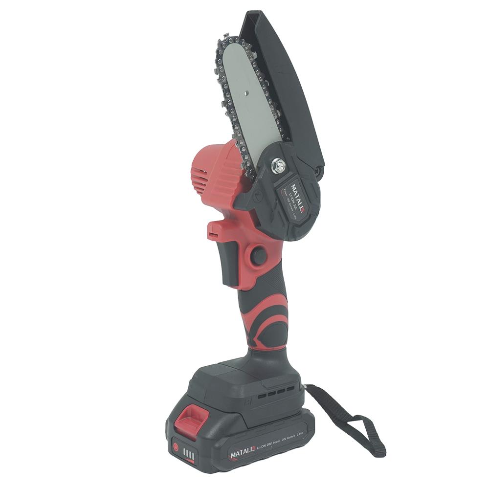 เลื่อยโซ่ไร้สาย (พร้อมแบตเตอรี่) MATALL HBHL1001 4 นิ้ว 20 โวลต์_1