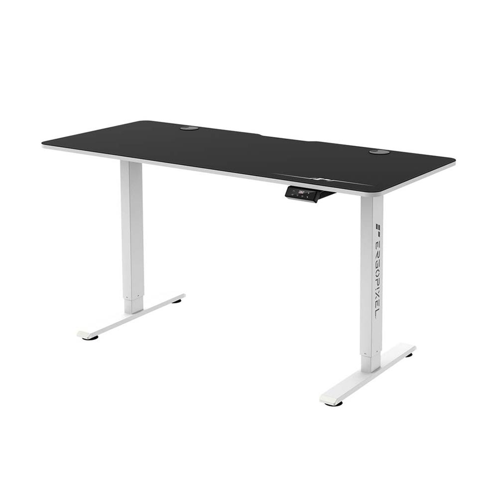 D.I.Y. โต๊ะเกมมิ่งปรับระดับไฟฟ้า ERGOPIXEL ALTURA GD-0008-WH 140 ซม. สีดำ/ขาว