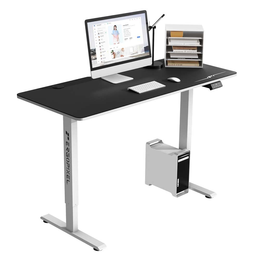 D.I.Y. โต๊ะเกมมิ่งปรับระดับไฟฟ้า ERGOPIXEL ALTURA GD-0008-WH 140 ซม. สีดำ/ขาว