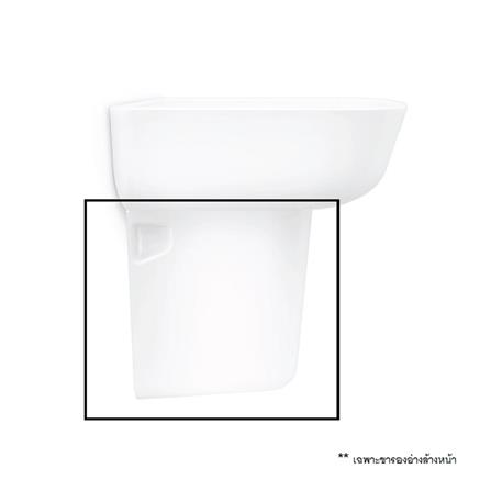 ขาตั้งอ่างล้างหน้าแบบครึ่ง AMERICAN STANDARD 7062-WT-0 สีขาว_1