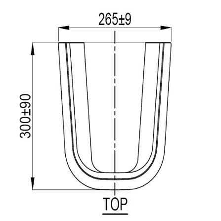 ขาตั้งอ่างล้างหน้าแบบครึ่ง AMERICAN STANDARD 7062-WT-0 สีขาว_2
