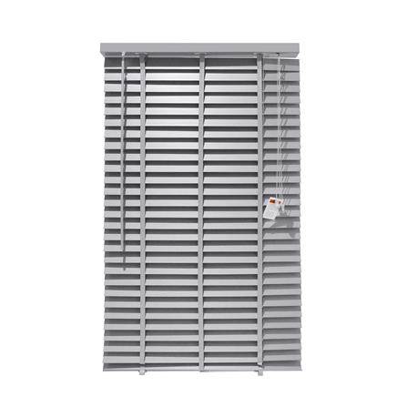 มู่ลี่ PVC HOME LIVING STYLE FAUX WOOD 70X130 ซม. สีเทา