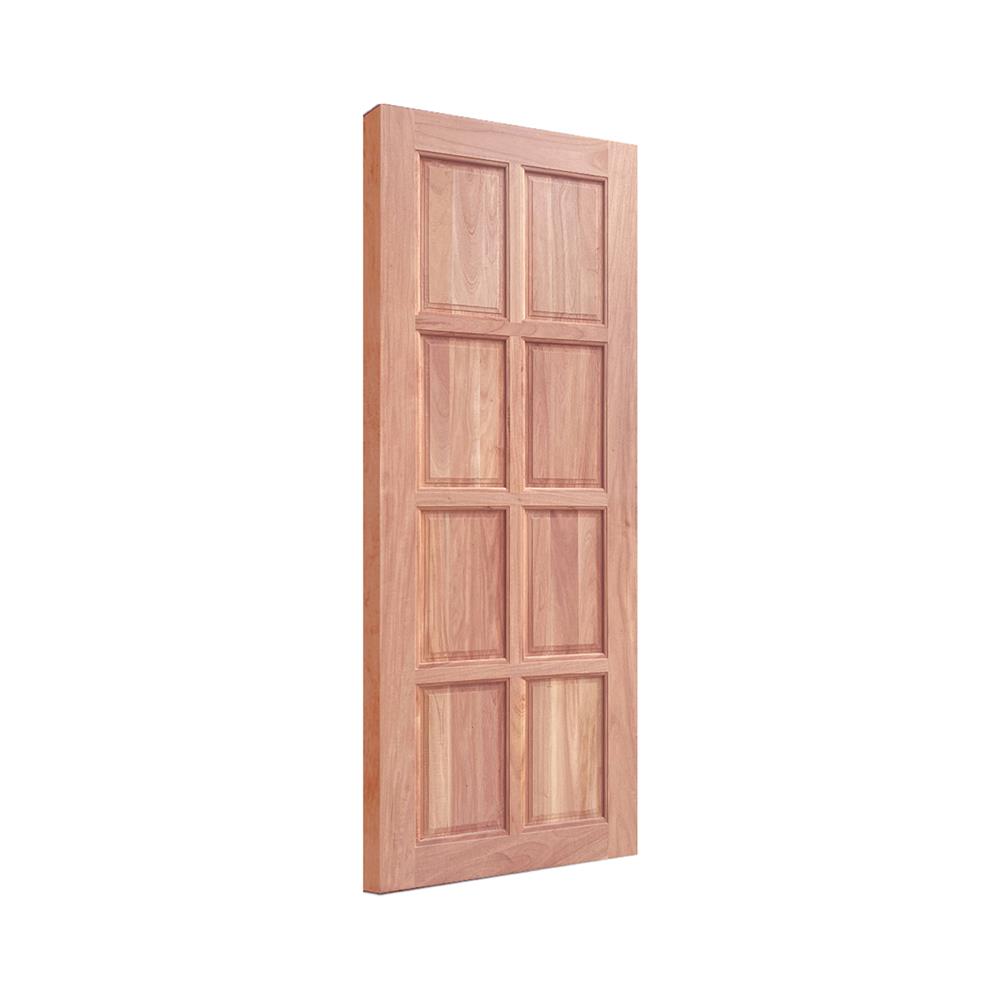 ประตูไม้ดูริโอ ไม่เจาะลูกบิด MODERN DOORS CE-24 80x200 ซม. สีธรรมชาติ