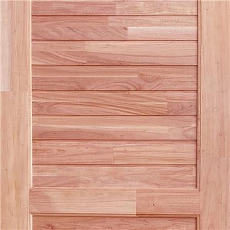 ประตูไม้ดูริโอ MODERN DOORS CE-25 ลวดลาย 80X200 ซม. สีธรรมชาติ ไม่เจาะลูกบิด_1