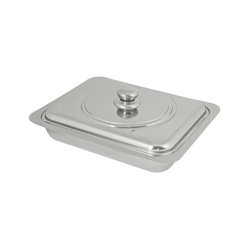 อ่างอาหารพร้อมฝาสเตนเลส MOUNTAIN 33x27 ซม.