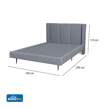 ฐานรองหัวเตียง 3.5 ฟุต HOME LIVING STYLE OLIVIA สี DARK GREY_7