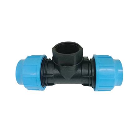 ข้อต่อสามทางเกลียวใน ตรามือ PN16 32 มม.X1 นิ้ว_0