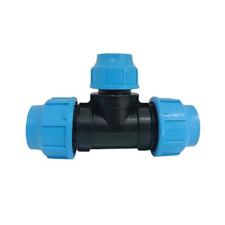 ข้อต่อสามทางลดสวมล็อก ตรามือ PN16 32x20x32 มม._0