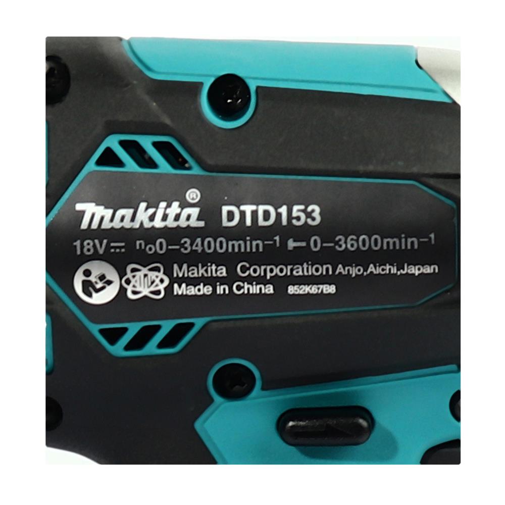 ชุดสว่านไร้สาย (พร้อมแบตเตอรี่) MAKITA DHP484Z+DTD153Z