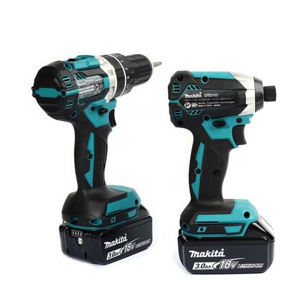 ชุดสว่านไร้สาย (พร้อมแบตเตอรี่) MAKITA DHP484Z+DTD153Z_2