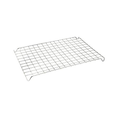 ถาดเหลี่ยมสเตนเลส พร้อมตะแกรง V-ONE 43x32x2 ซม._3