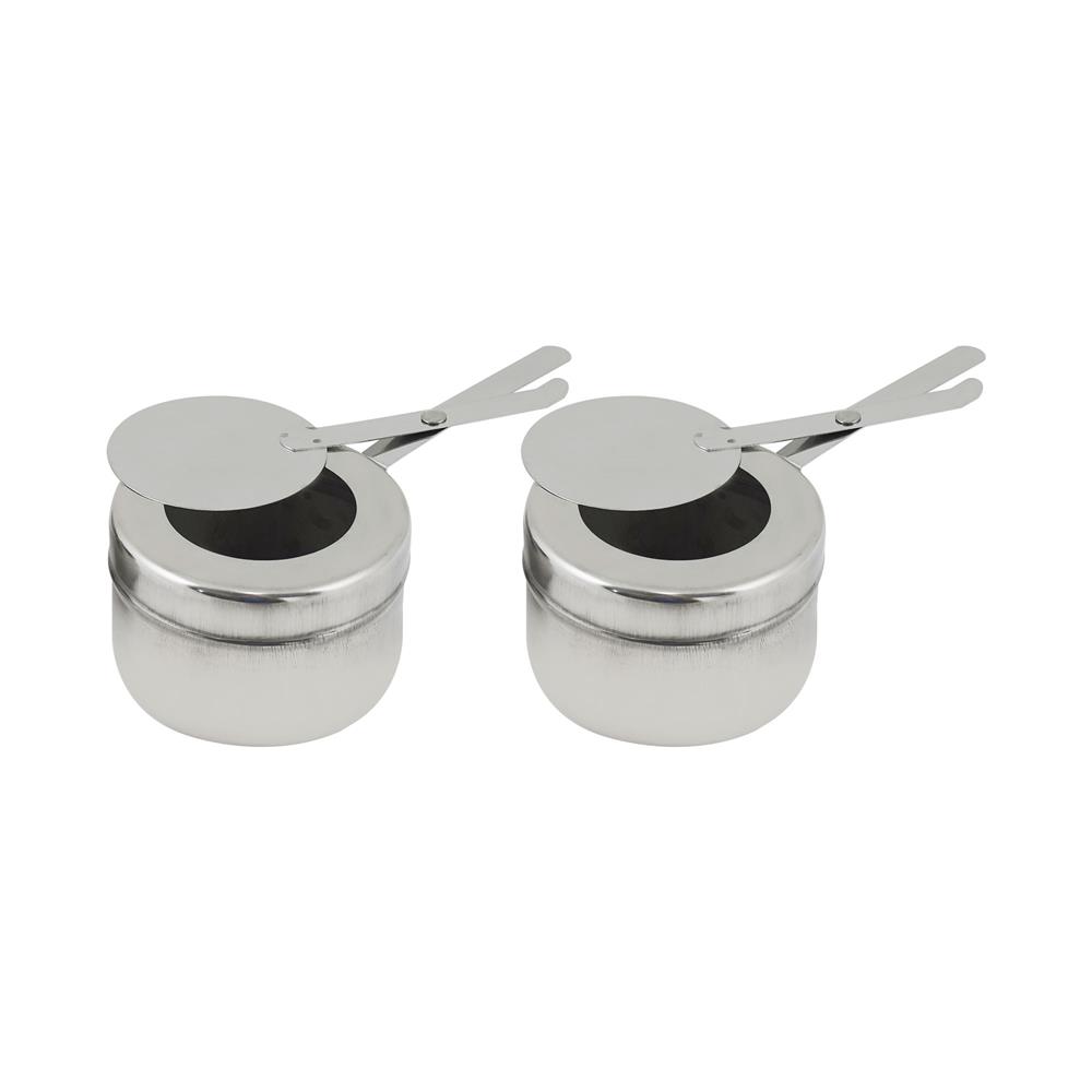 อ่างอุ่นอาหารเหลี่ยม 2 ช่องพร้อมฝา 12 ลิตร COLOR KIT