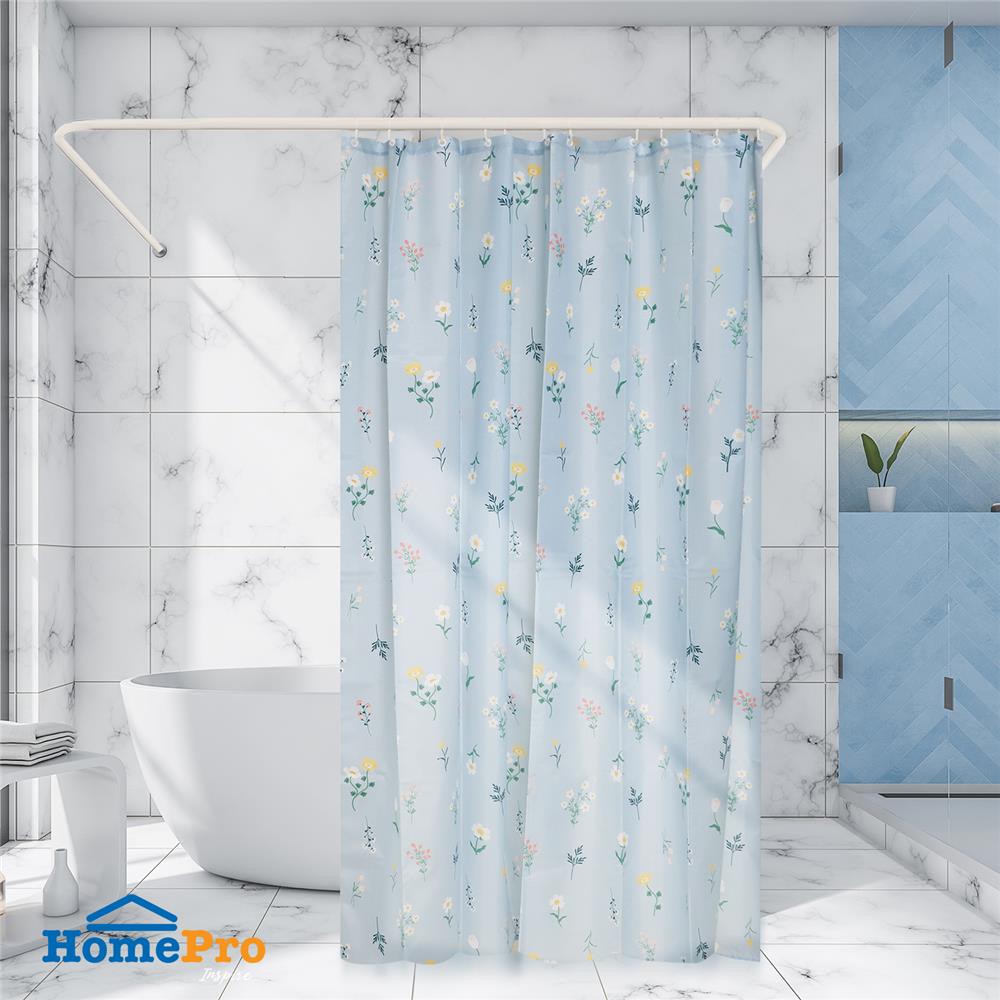 ม่านห้องน้ำ POLYESTER MOYA ACS23081A 180X180 ซม.