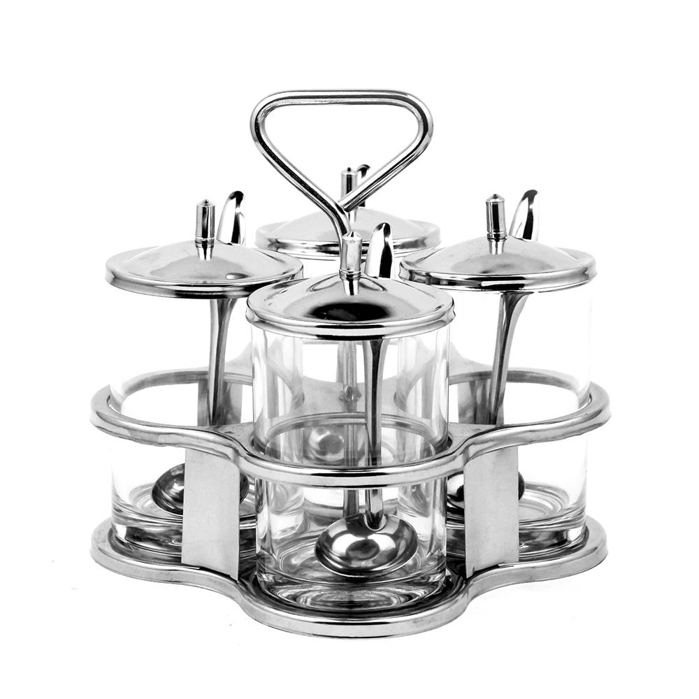 ชุดเครื่องปรุงแก้ว 4 ช่อง ANCHOR 606