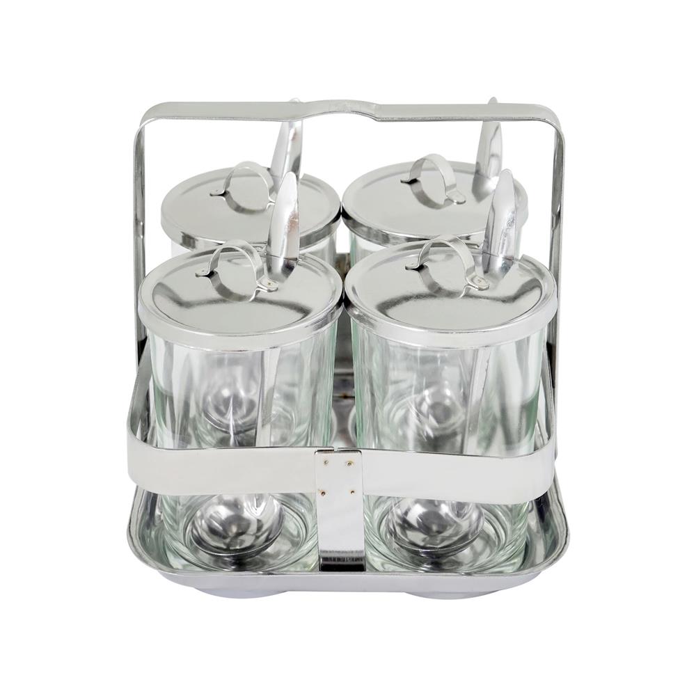 ชุดเครื่องปรุงแก้ว 4 ช่อง ANCHOR 212