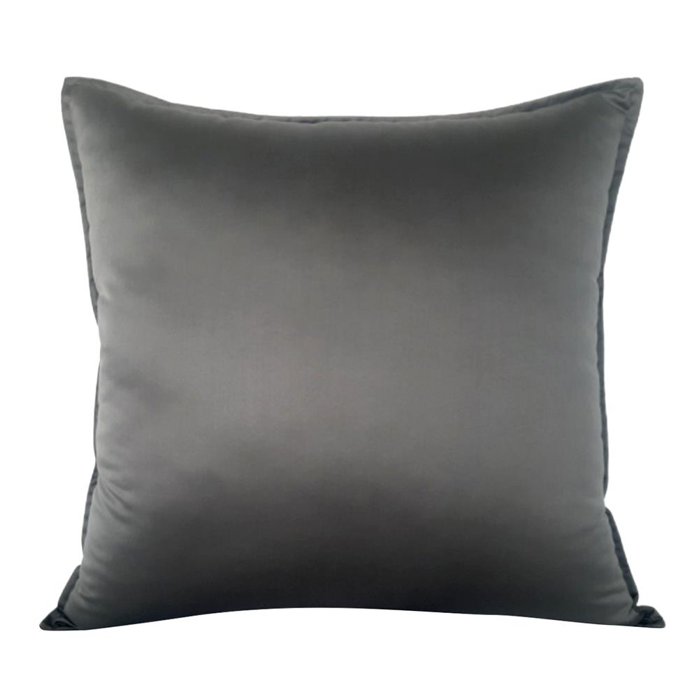 หมอนอิง HOME LIVING STYLE SATINY 24X24 นิ้ว สีเทา