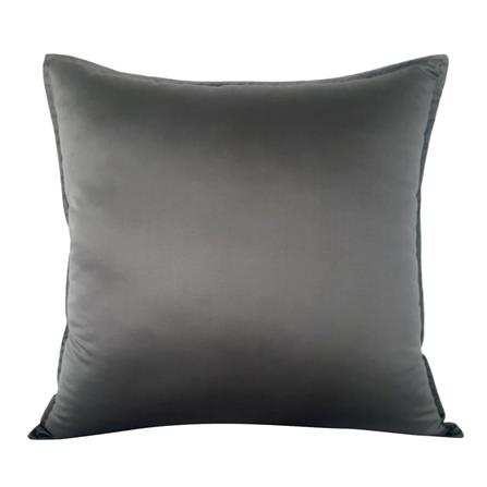 หมอนอิง HOME LIVING STYLE SATINY 24X24 นิ้ว สีเทา