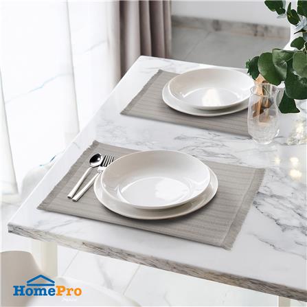 แผ่นรองจาน KECH CHARM สีเทา_3