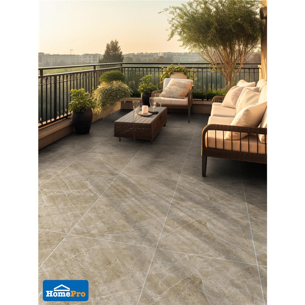 กระเบื้องพื้น 60x60 ซม. TARA เคนชิน น้ำตาล A 1.44M2