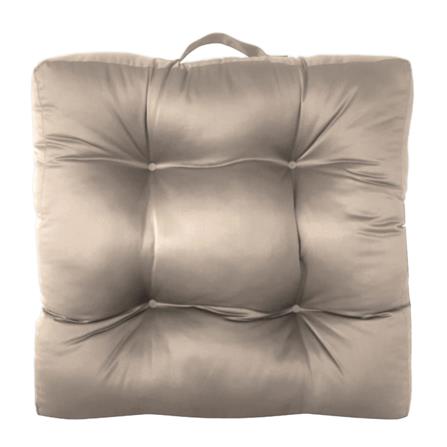 เบาะรองนั่ง HOME LIVING STYLE SATINY 22X22 นิ้ว สีเบจ_0