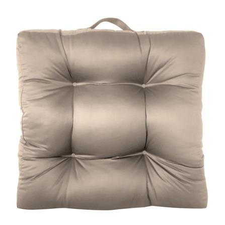 เบาะรองนั่ง HOME LIVING STYLE SATINY 22X22 นิ้ว สีเบจ_1