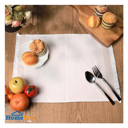 แผ่นรองจาน KECH LOGAN สีน้ำตาล_3